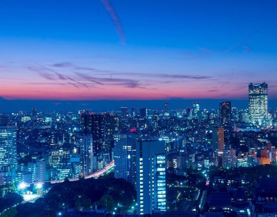 Tokyo Skyline 3840 X 1180