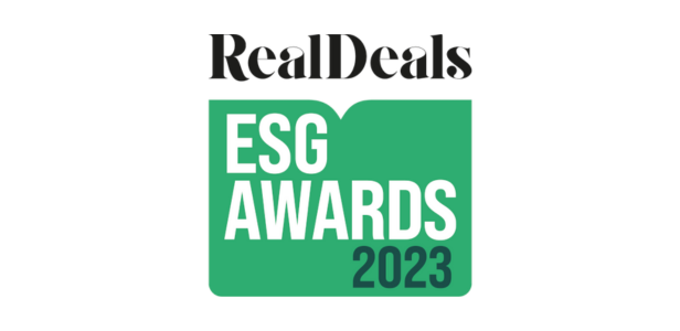 Winner: ESG Corporate Finance at the Real Deals ESG Awards 2023