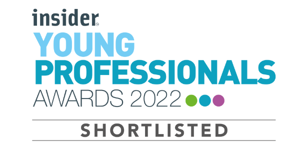 Shortlisted: Young Business Development Professional of the Year Insider Media Awards